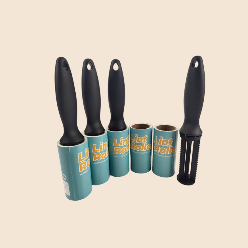 Customized Fabric Lint Roller Brush for Clothes Dust Removal with FSC Certificate