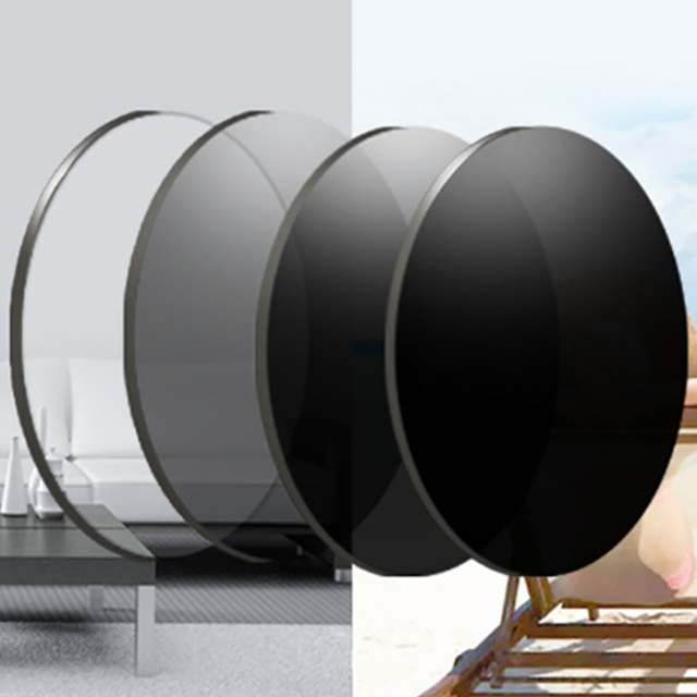 Wholesale 1.61 Photochromic Gray Optical Lens Manufacturer