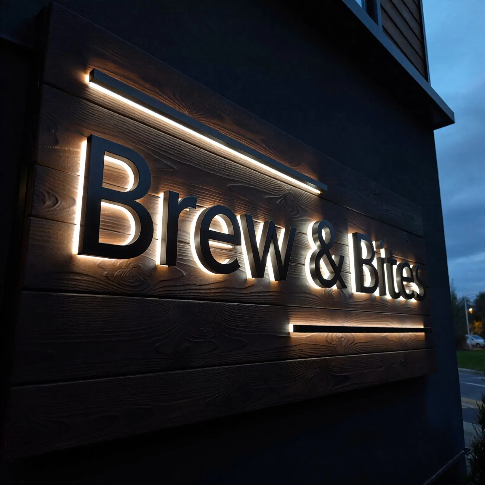 3D LED Backlit Channel Letters: Ultra-Bright Waterproof Signage for Shop, Bar & Salon