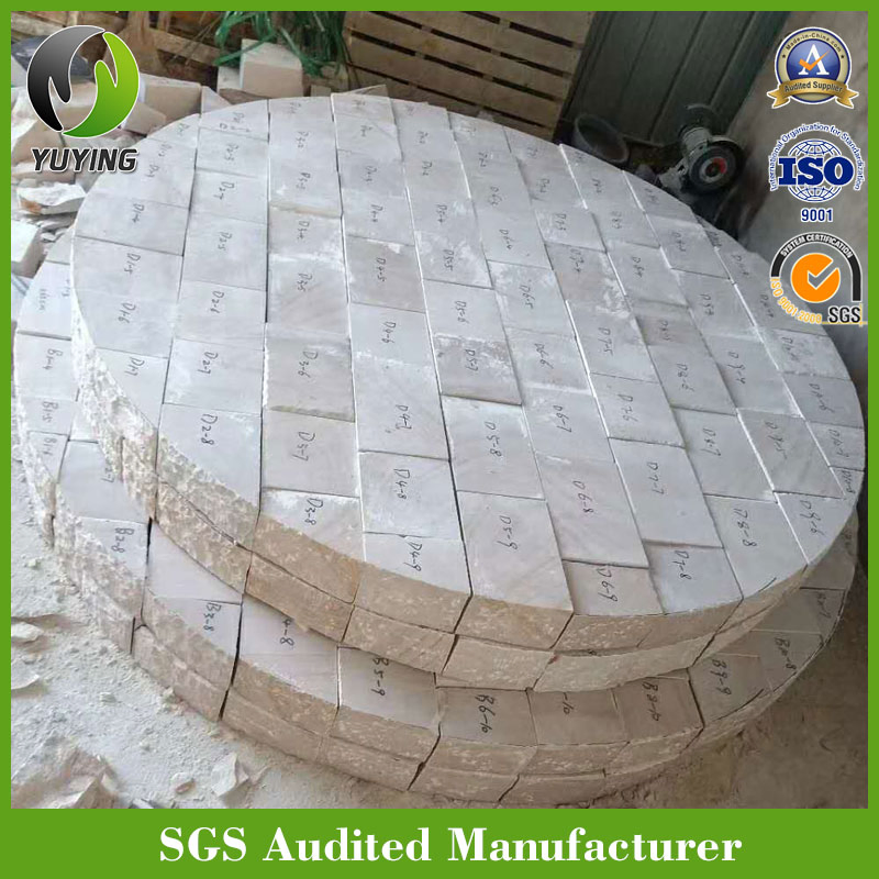 High Silex Blocks / Man-Made Silex Lining Brick Wear Resistant Lining for Ceramic Ball Grinder