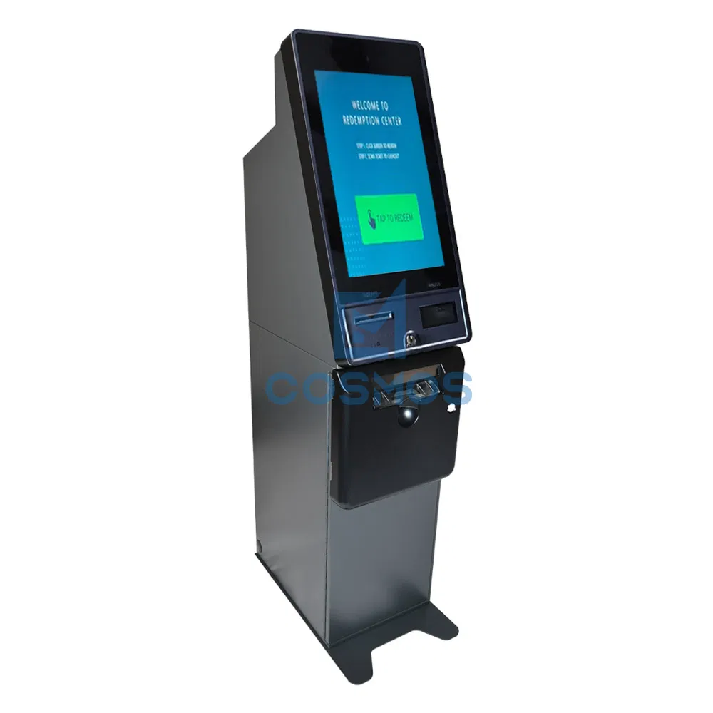 Touch Screen Self Payment ATM Terminal Casino Ticket Cash Redemption Kiosk for Online Gaming/Slot Machine