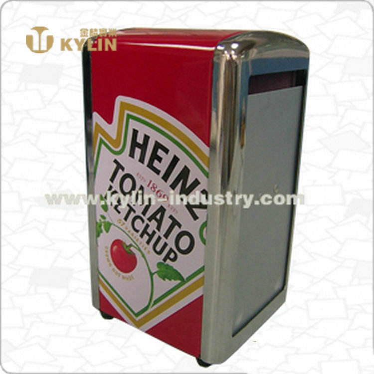 China Supplier Light and Durable Table Big Size Napkin Dispenser