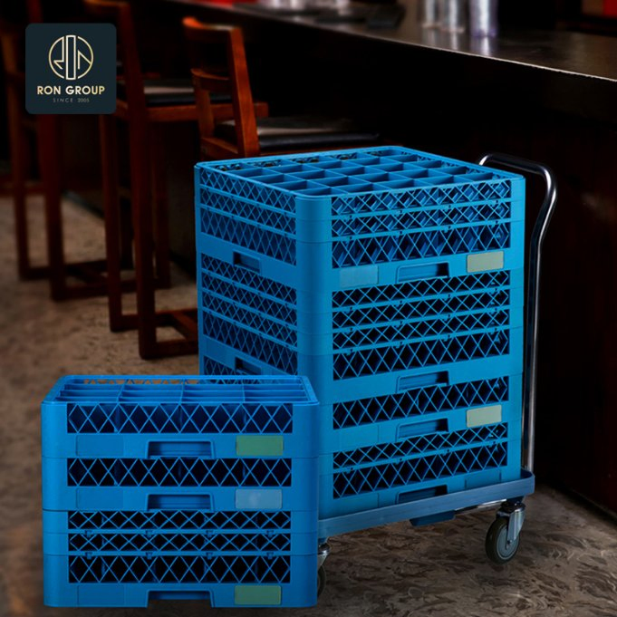 Durable Glass Racks for Restaurants and Catering Businesses