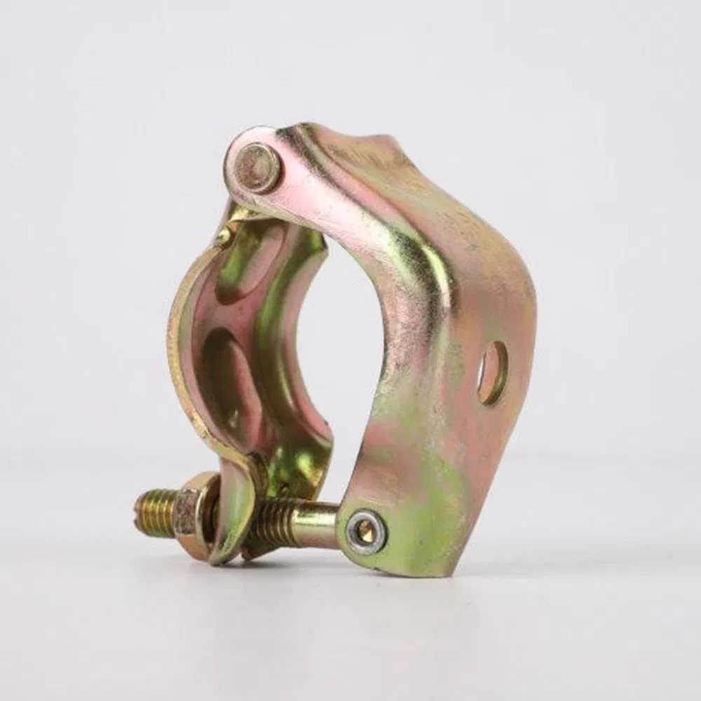 Scaffolding System Parts Color Zinc Plated Steel Scaffold Double Swivel Coupler