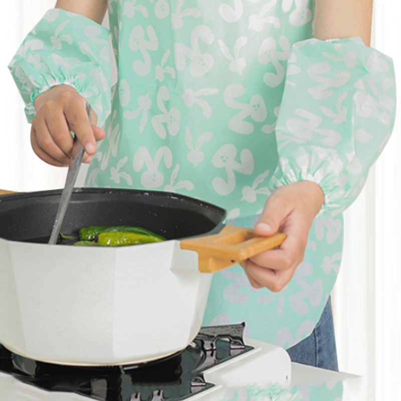 Esun Biodegradable Waterproof Oil Proof Disposable Aprons for Cooking