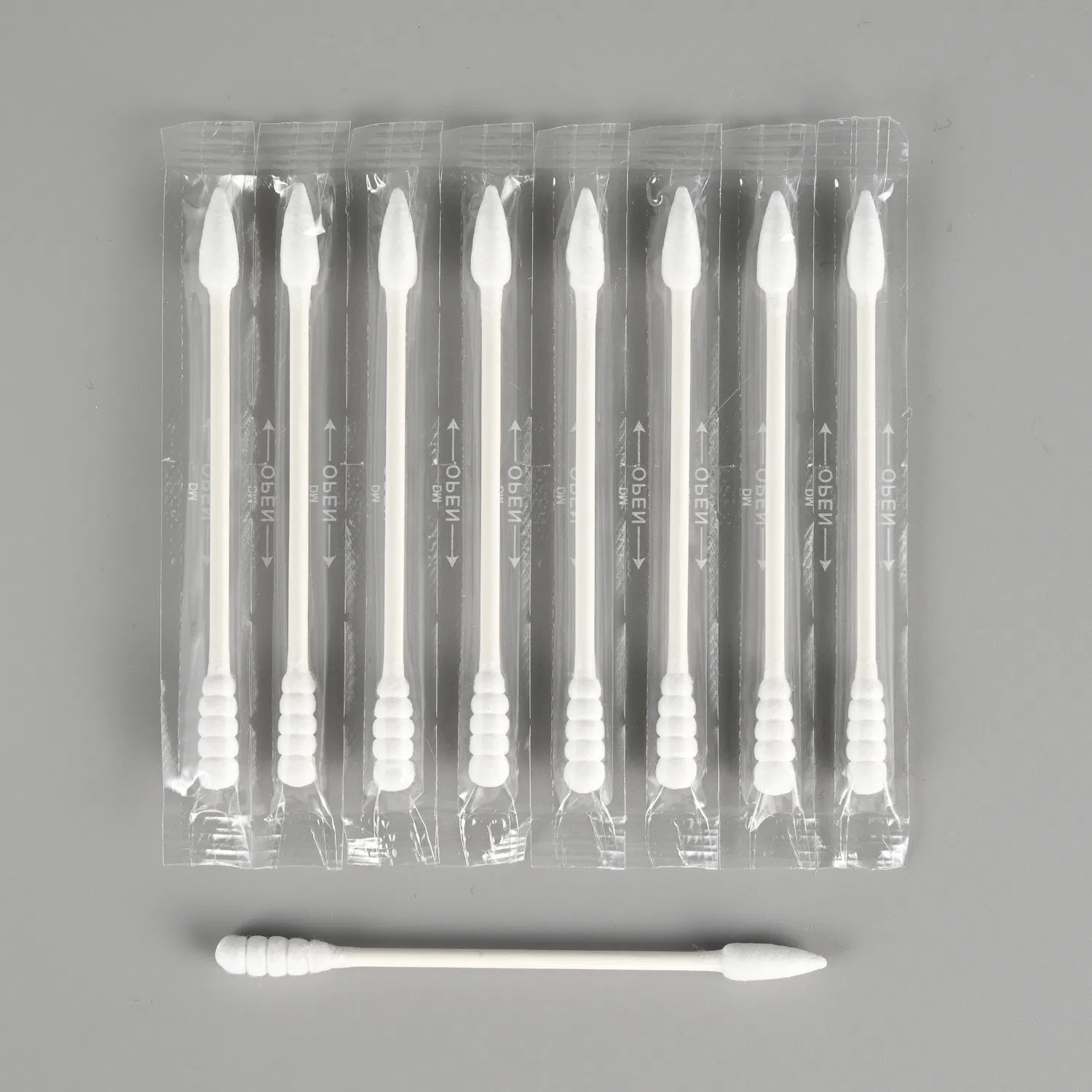 Individual Package with Paper Stick Cotton Buds