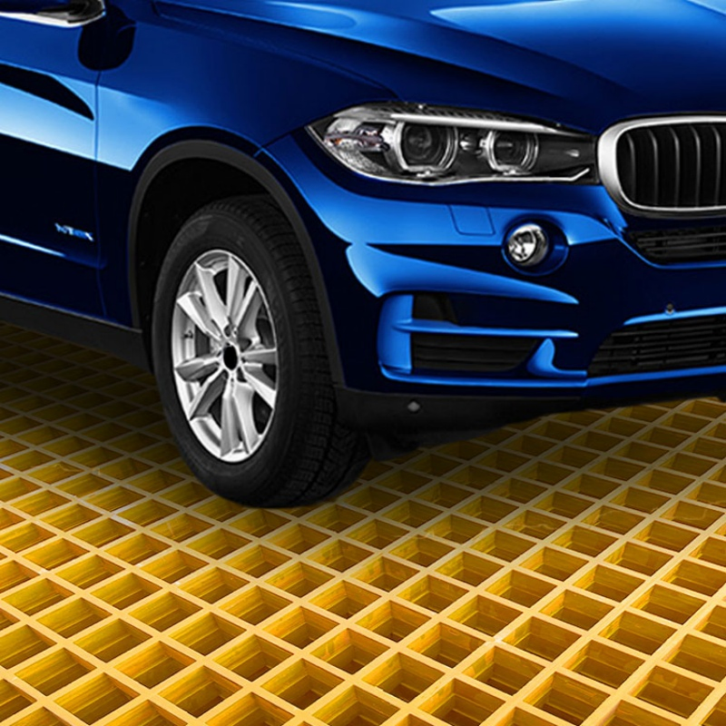 Special Fiberglass GRP Concave Grating for Stairs