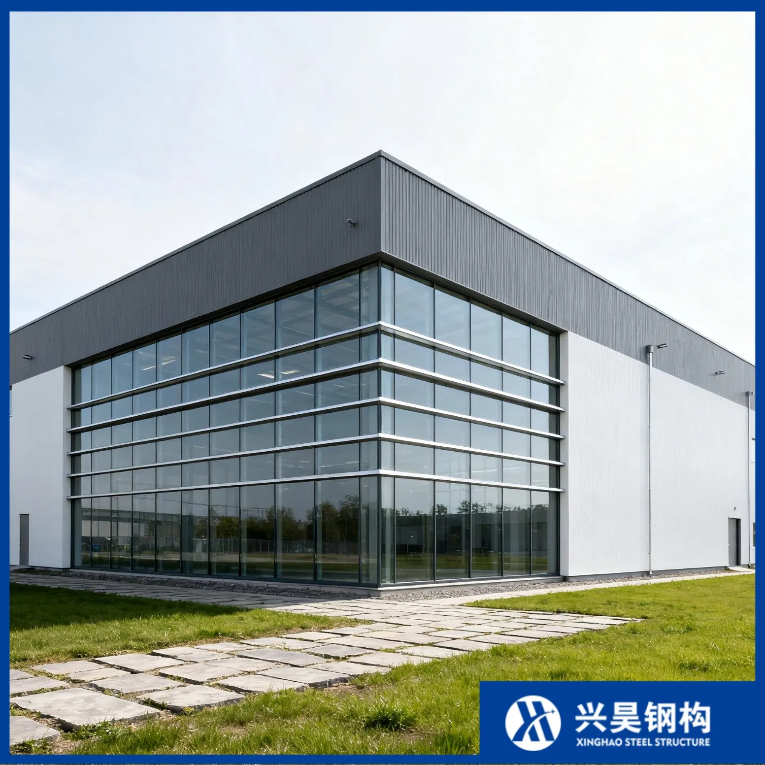 Pre-Galvanized Steel Column and Beam Plant Prefabricated/Prefab Industrial Metals Warehouse Heavy Steel Structure Workshop
