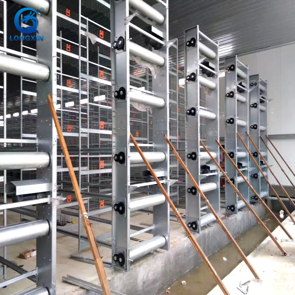 Hot Selling Prefab Layer Chicken Coop Houses Steel Structure Automatic Chicken Cage Prefabricated Poultry Farm Equipment Farming Broiler/Chicken/Poultry House
