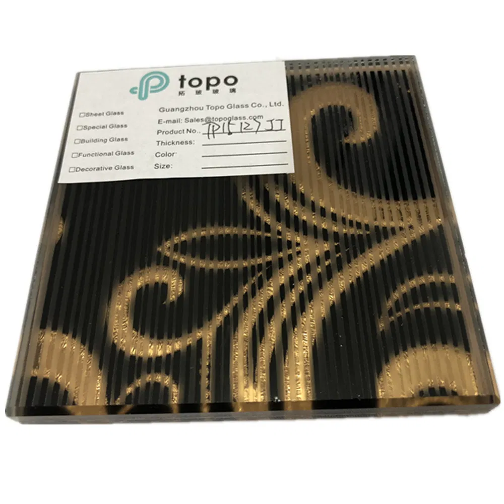 Guangzhou Topo Quality Laminated Glass Wire Mesh Glass with Best Price (PLW-TP)