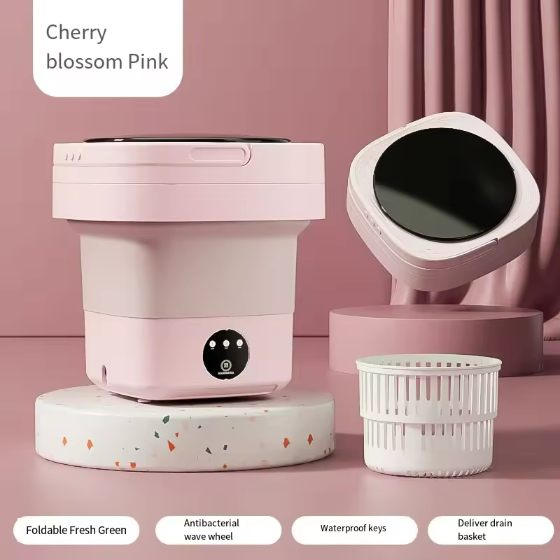 Hot Sale Folding Portable Ideal for Student Dorms Mini Washing Machine