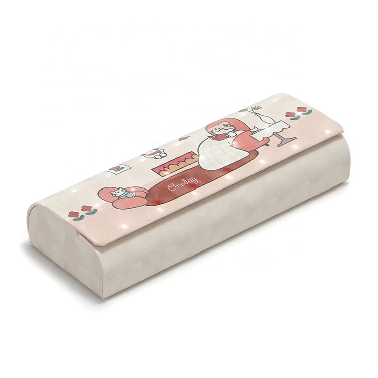 Hot Selling Wholesale High Quality Fashion Sunglasses Leather Case Custom Logo Print Custom Glasses Case_Algz_160047347098