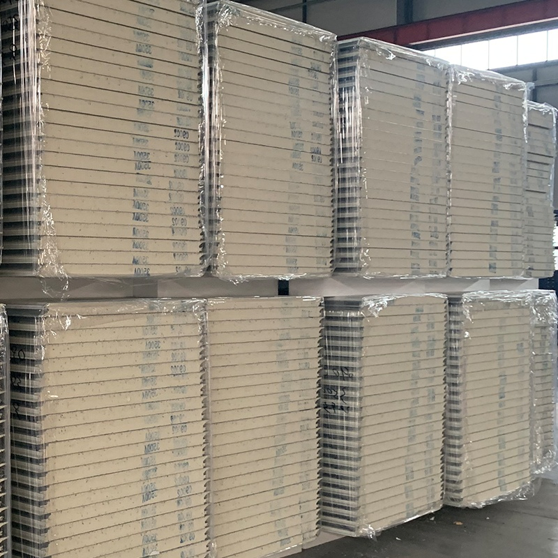 Cold Storage Construction Materials Thickness 75mm 100mm 120mm Cold Room Panels PU Sandwich Panel for Chilling Room