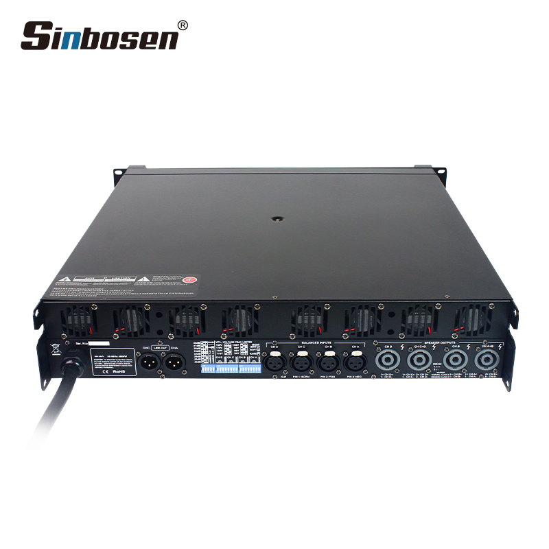 Профессиональный усилитель Sinbosen DS-20Q, 4x2200Вт