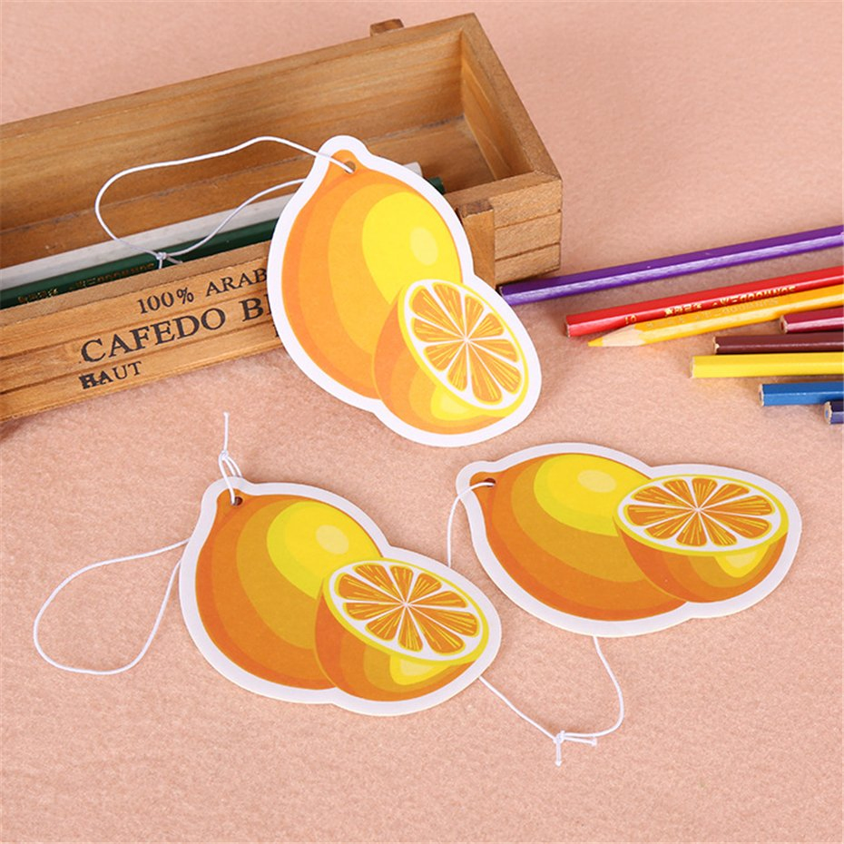 Hot Selling Long Lasting Custom Promotional Christmas Gift Logo Hanging Car Perfume Air Fresheners