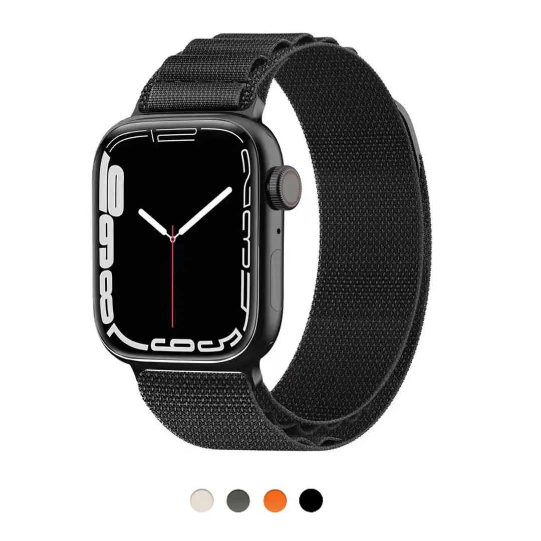 Nylon Bracelet for Apple Watch 45mm 44mm Alpine Loop Strap for iWatch Series 3 5 4 Se 6 7 8