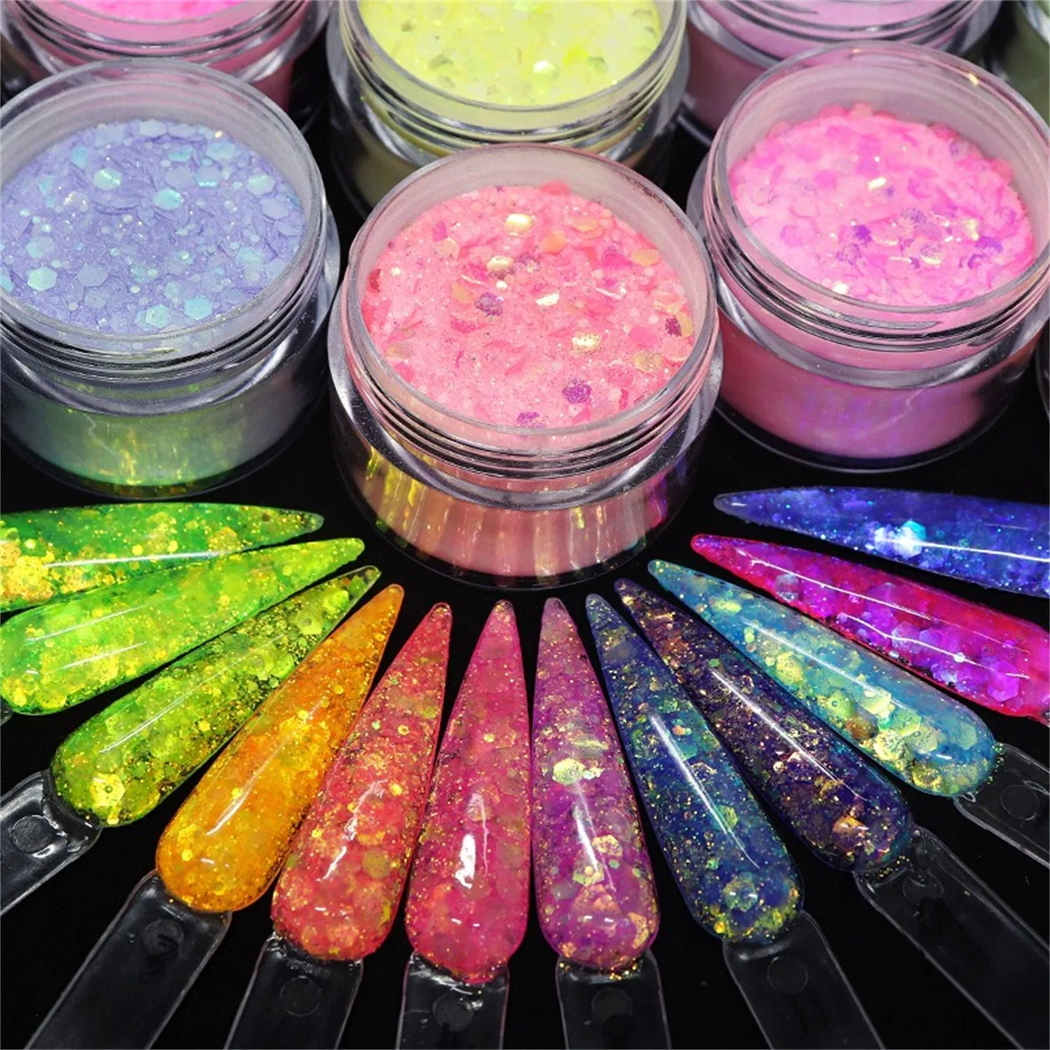 Nail Supplies Custom Private Label Nail Extension Art Design 3 in 1 Nails Pigments Acrylic Powder Bulk Wholesale Nail Acrylic Dipping Powder