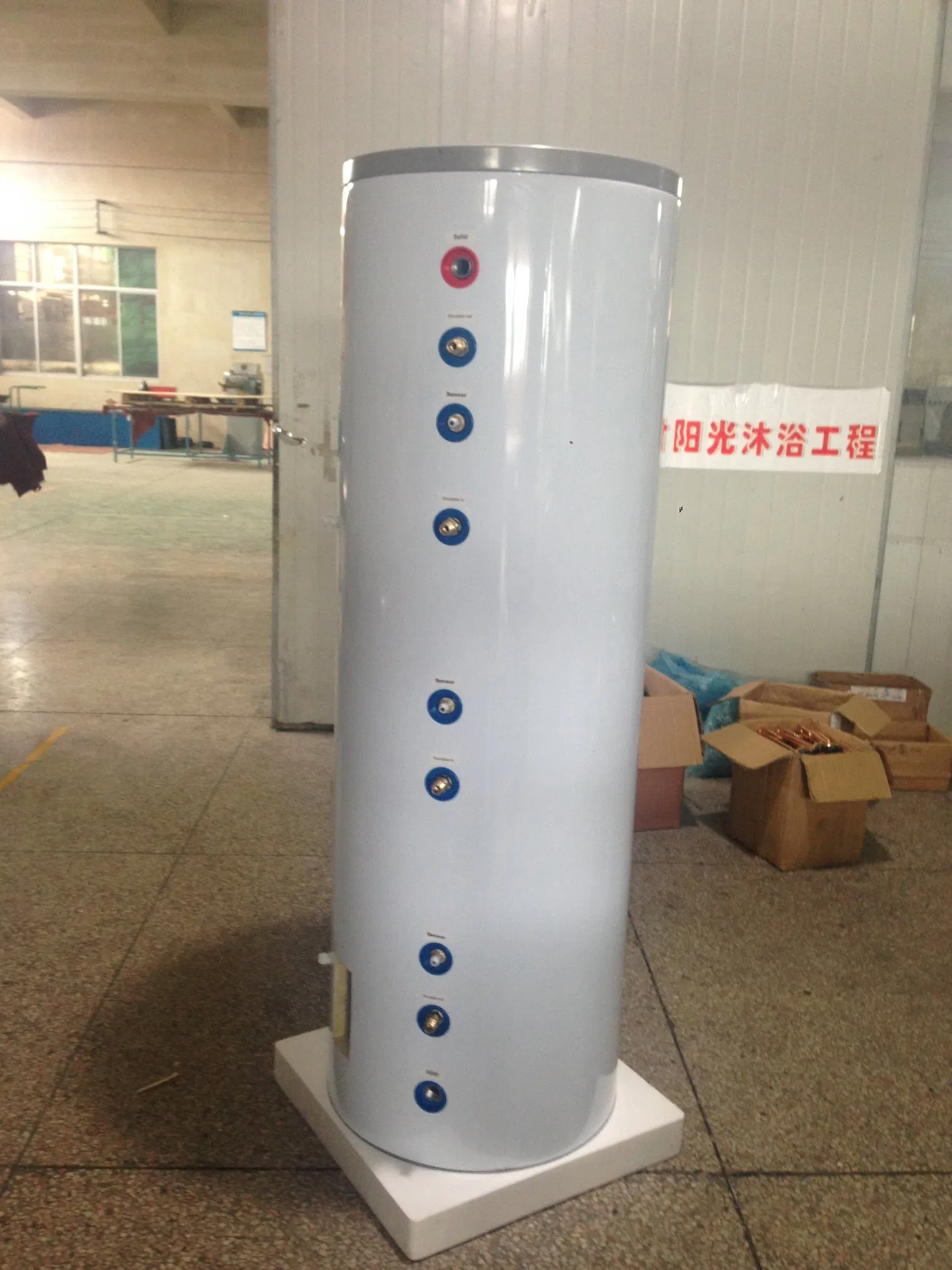 Split Pressurized Solar Hot Water Heater Tank