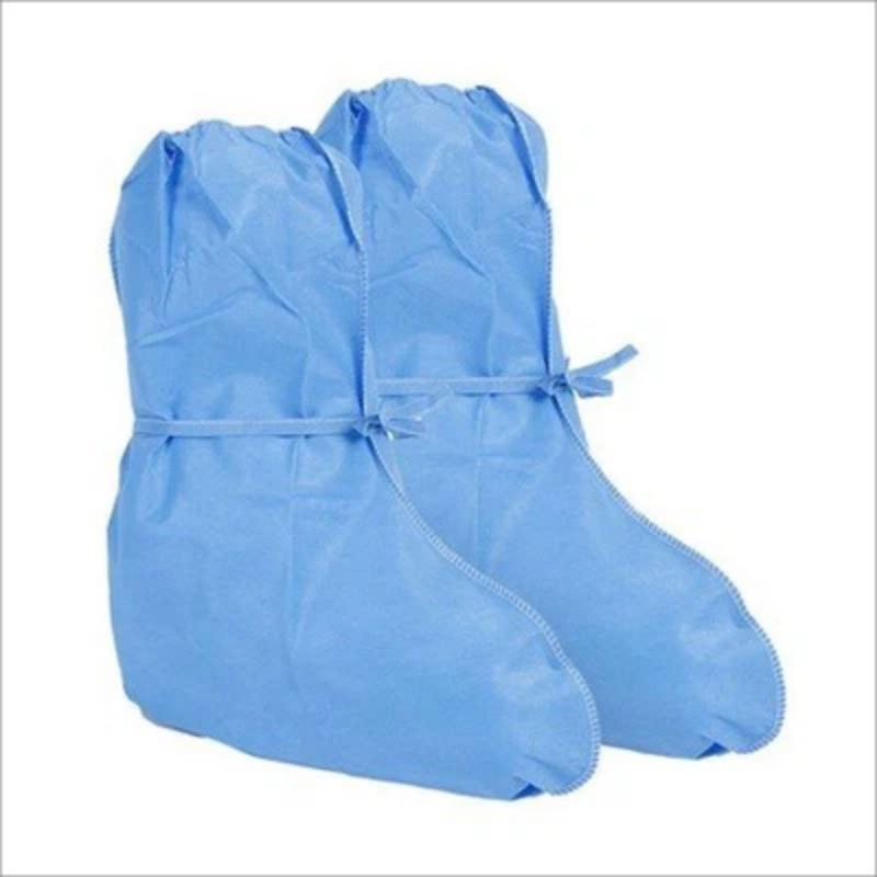 Disposable Shoe Covers Non-Slip Boot Covers for Hospital Cleanroom Home Use