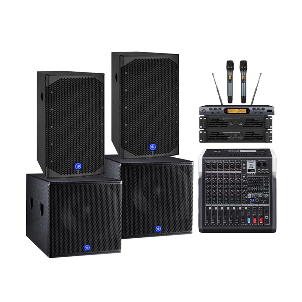 Chordio HK-15p CNC Made Cabinet Sound System 15 Inch Passive Speaker