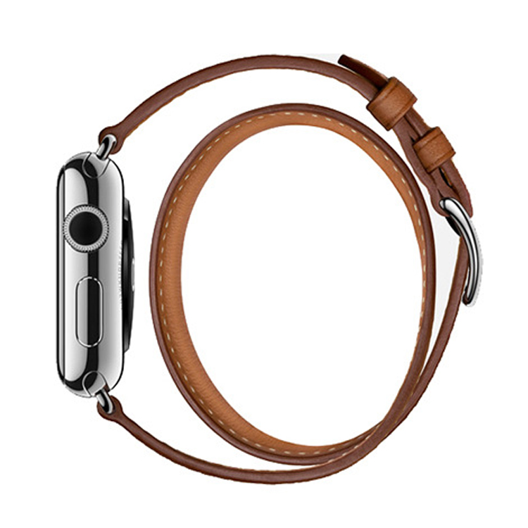 Premium Full Grain Leather Apple Watch Straps - 38mm Width