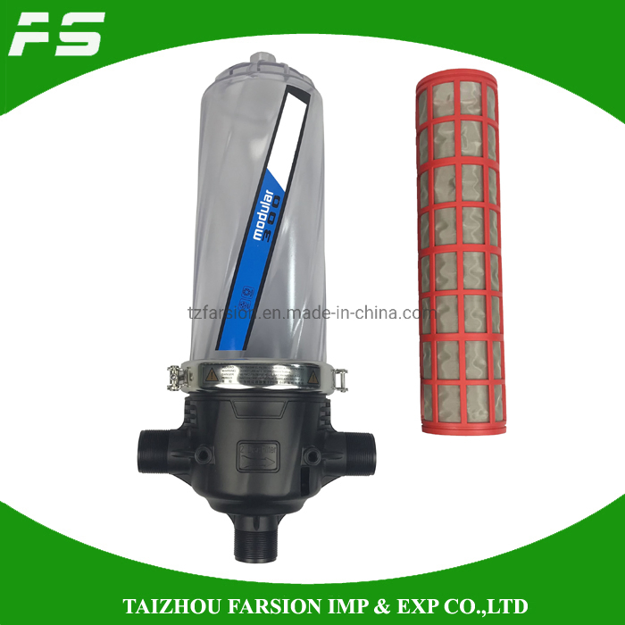 Agriculture Drip Irrigation System Extra Large 2 Inch T Shape Self-Cleaning Screen Filter
