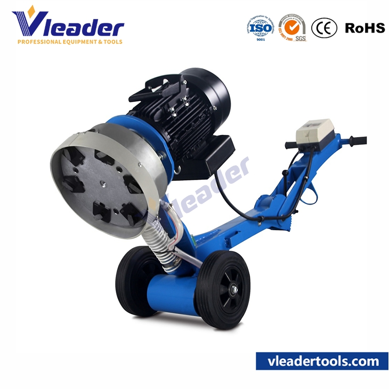 Шлифовальная машина VLEADER VFG-250E BLUE с складной ручкой