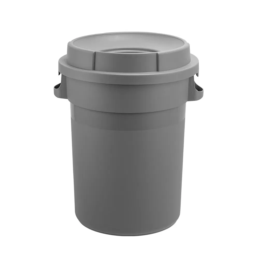 Waste Bins with Lid Outdoor Garbage Trash Can Big Bin Waste Container