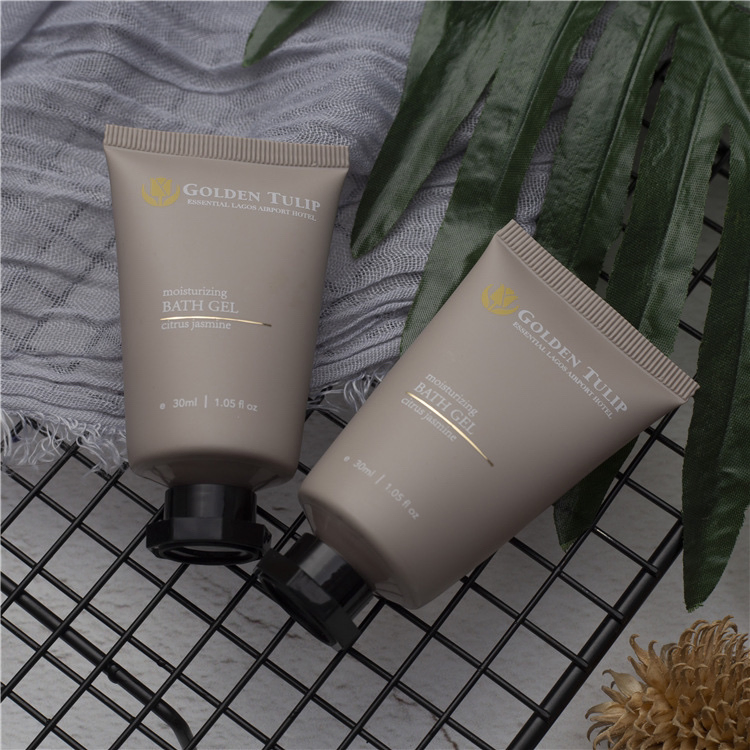 Luxury Colored Plastic Cosmetic Squeeze Packaging Plastic Flexible Tube