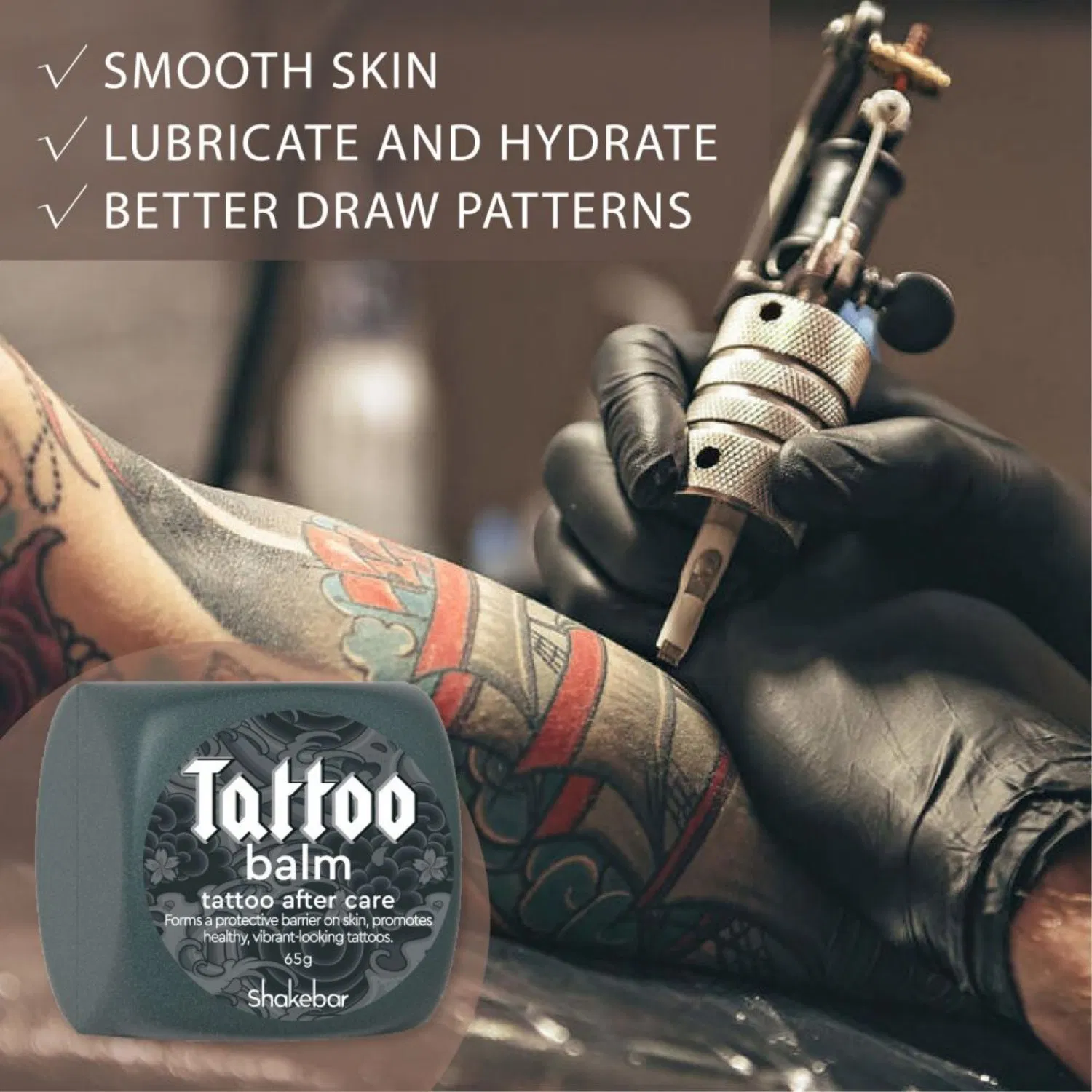 Wholesale Low MOQ Tattoo Aftercare Butter/Cream Tattoo Aftercare Clear