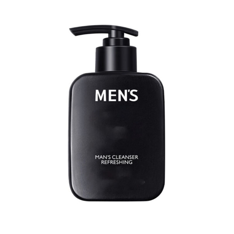 Private Label Custom Logo Organic Natural Vegan Facial Blackhead Remove Anti Acne Private Label Face Wash Cleanser for Men
