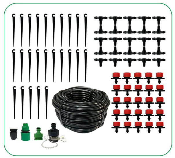 Water Saving System Automatic Sprinkler Garden Drip Irrigation Kits Garden