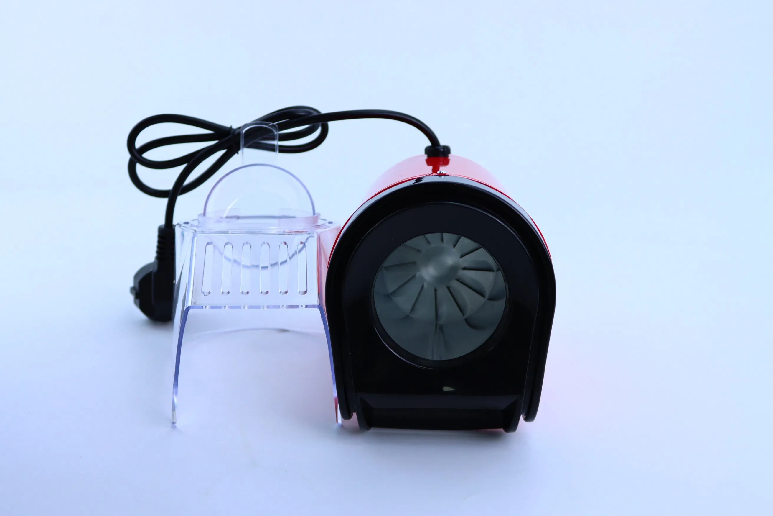 Automatic Electric Popcorn Maker with Hot Air Top Cover Plastic Home and Car Popcorn Maker