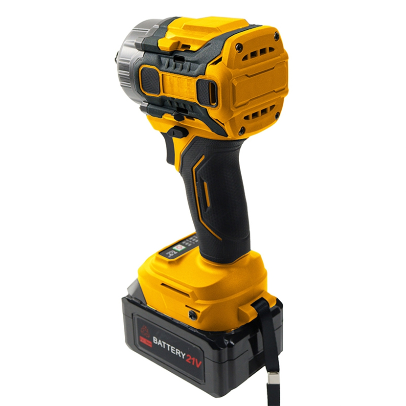 High Torque 850 N. M Impact Wrench Kit 21V Quick Socket Change