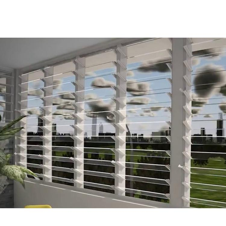 As2047 Manufacturer Windows and Doors Australia Standard Aluminum Glass Louvers