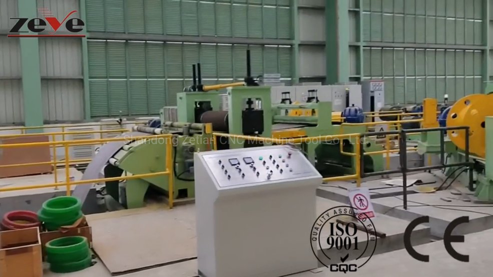 Coil Slitting and Cut to Length Line in One Machine Line