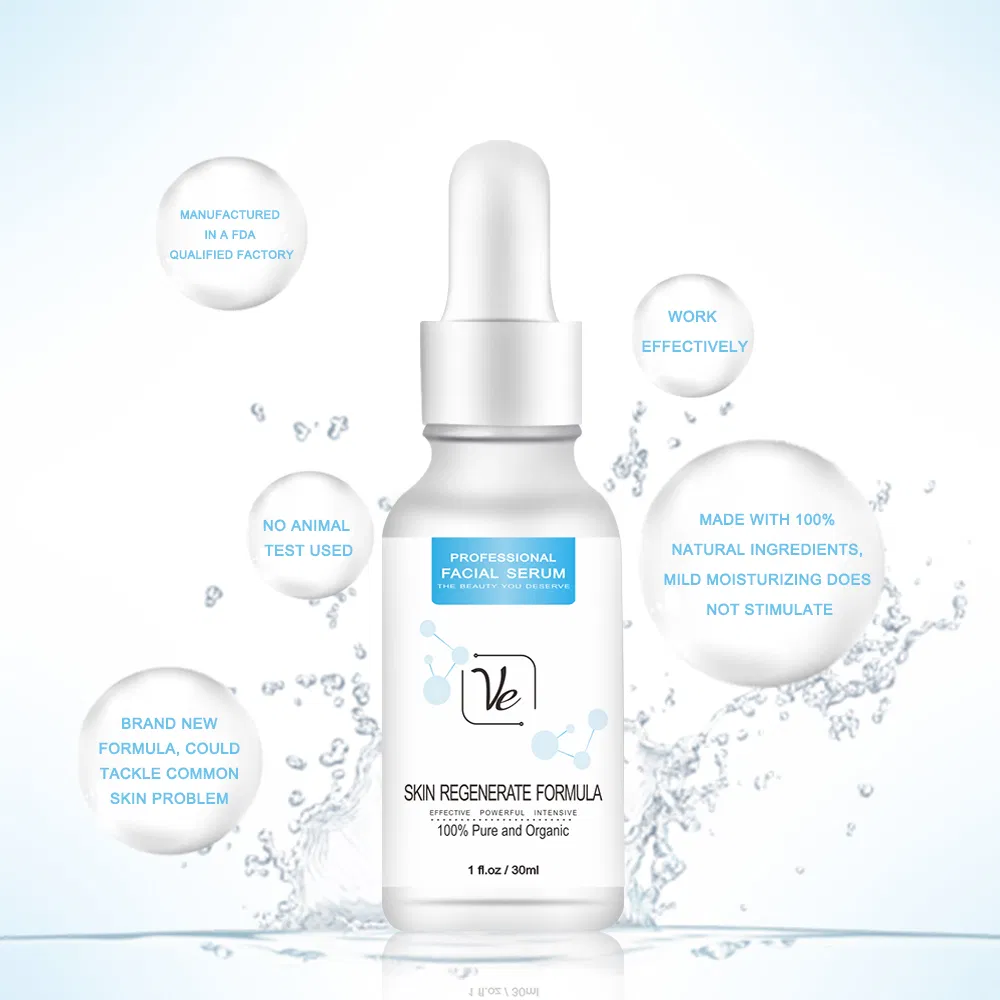 Wholesale Price Lightening Moisturizing Collagen Skin Regenerate Formula Vitamin E Professional Facial Serum for Face