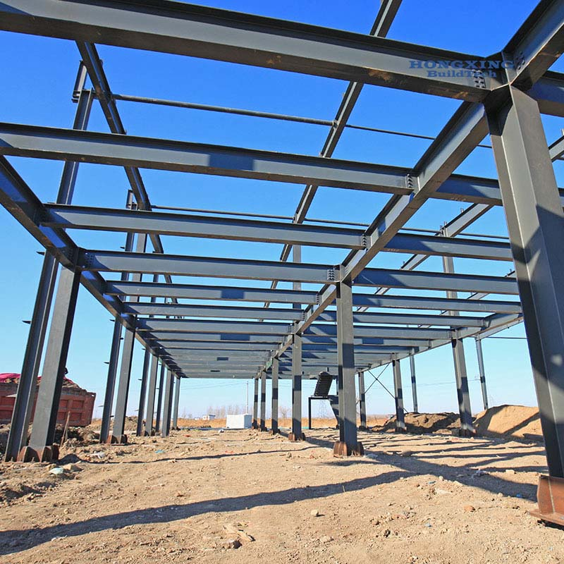 High Quality Prefabricated Cow Farm Using Dairy Hangar Steel Structure Frame Roof Truss Metal Steel Sheet Wall Cladding Workshop