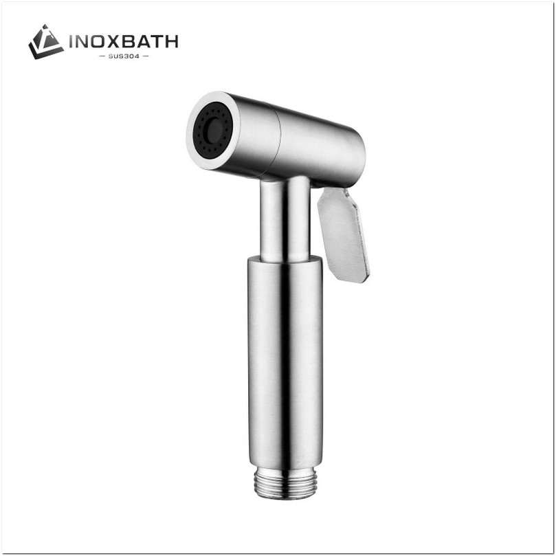 Toilet Cleaning Jet Stainless Steel Hygiene Bidet Shattaf Bathroom Kit