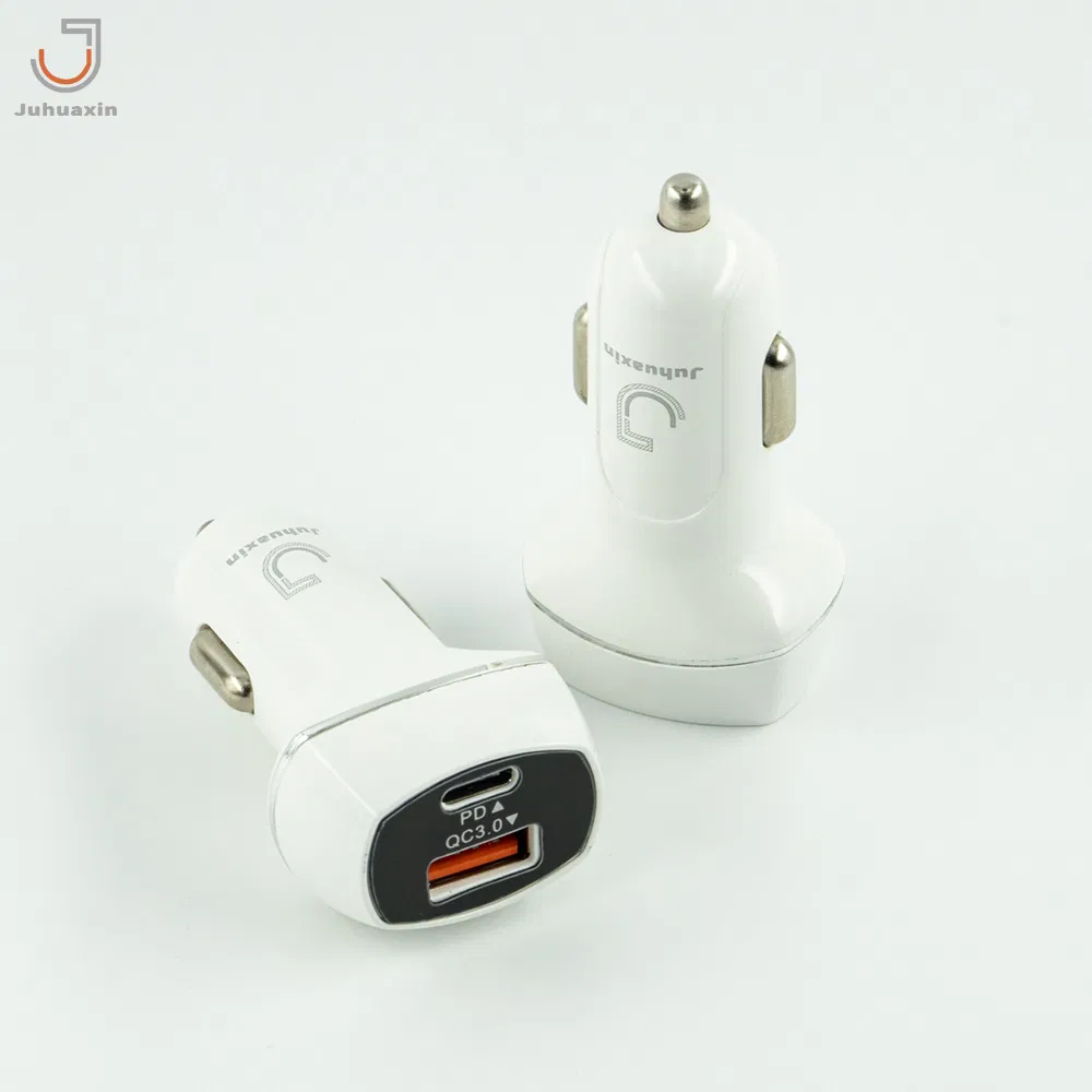 Автомобильное зарядное устройство Juhuaxin PD36W с QC3.0