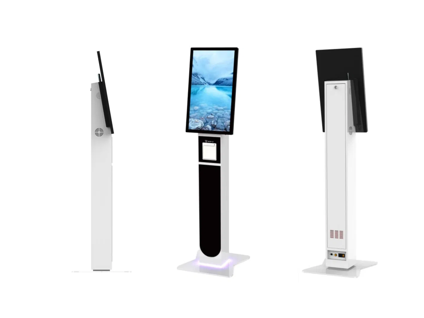 21.5" Restaurant Customizable Self Service Ordering Kiosk with POS Compatibility Printer