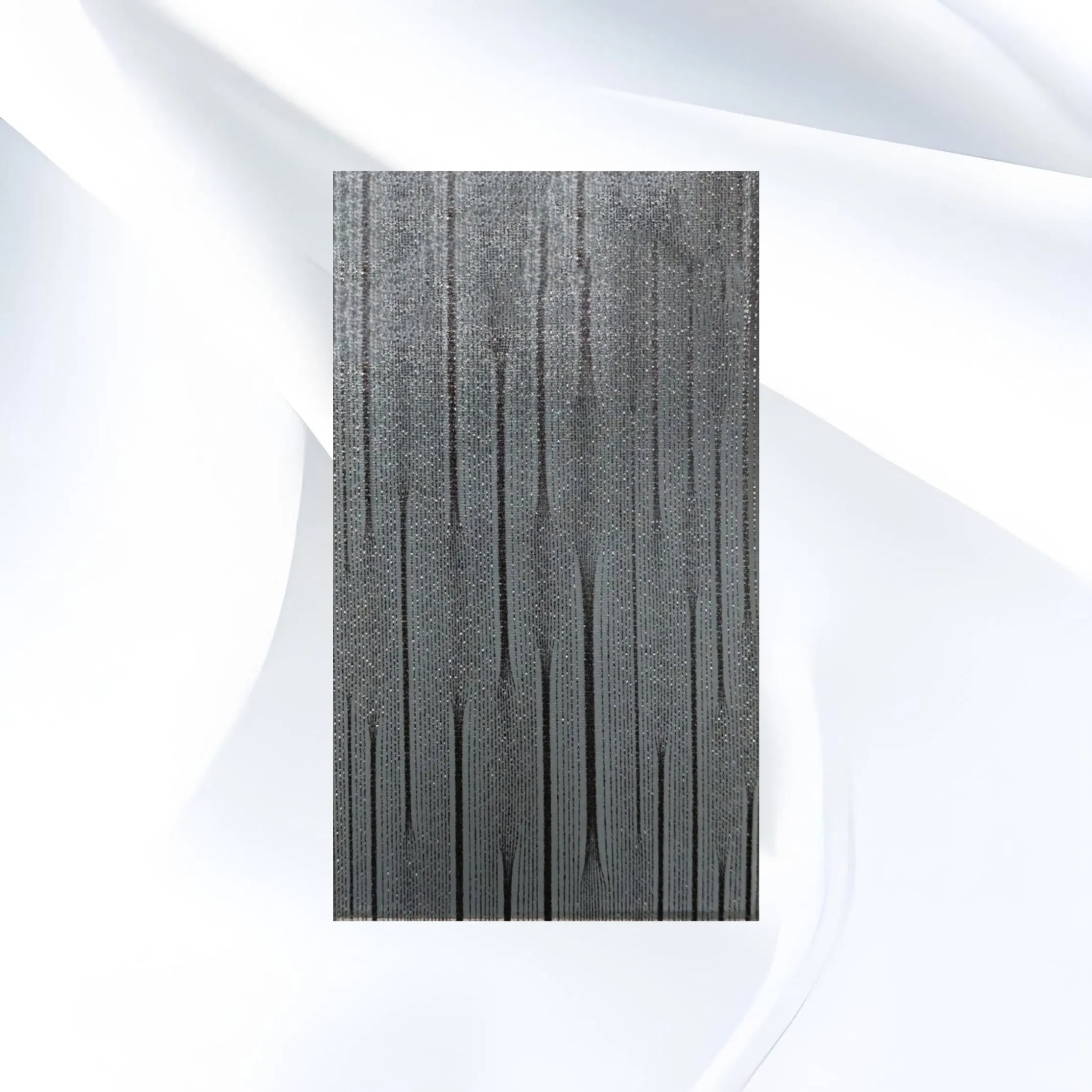Textured Fabric Glass Fluted Ripple Glass for Interior Door/Wall Cladding/Partition