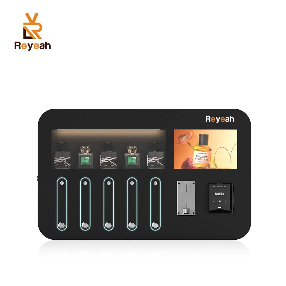 Automatic Mini Smart Fragrance Bottle Mist Splash Perfume Wall Mounted Perfume Spray Vending Machines with Tester
