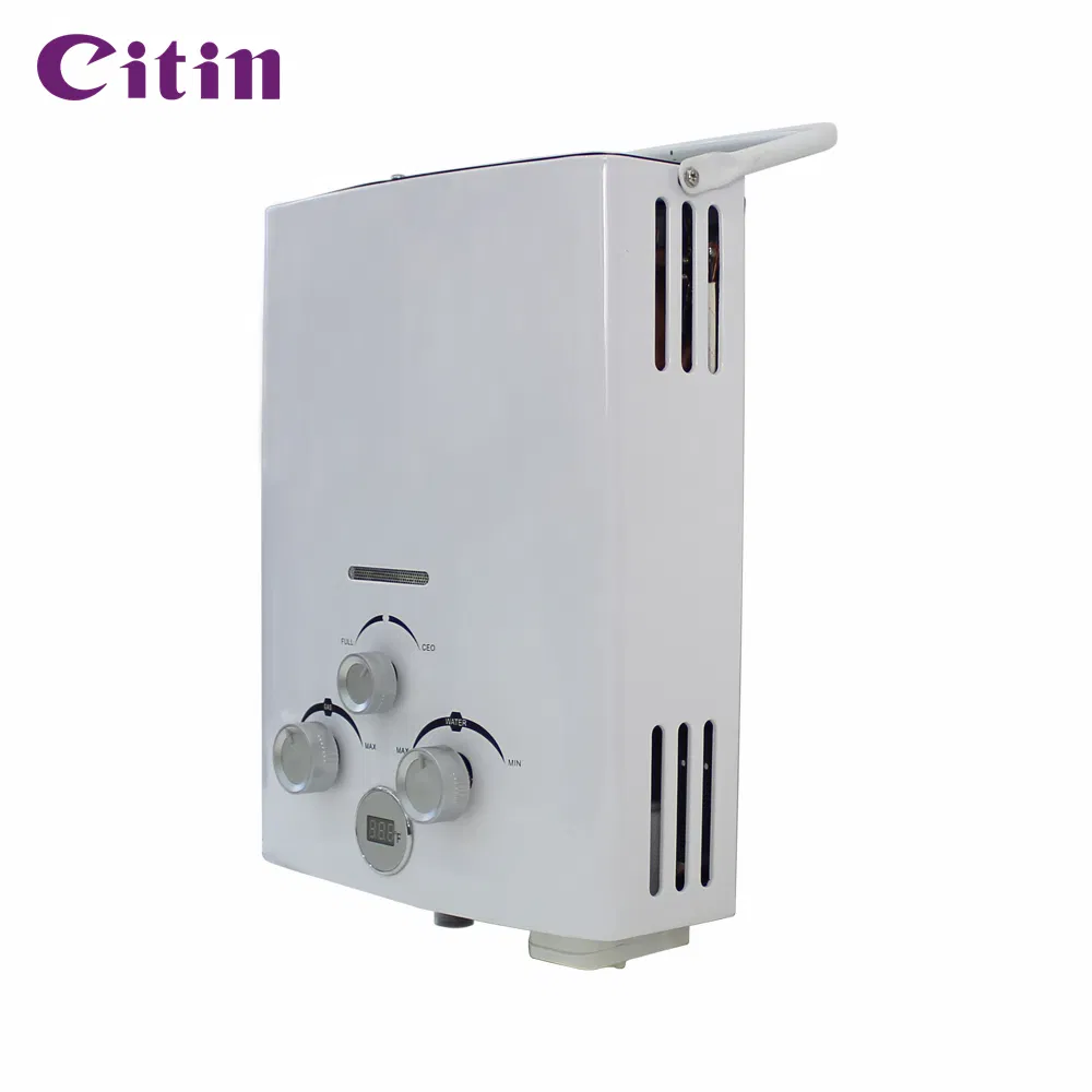 Compact Knob Control Gas Water Heater for Outdoor Adventures Gas Water Heater