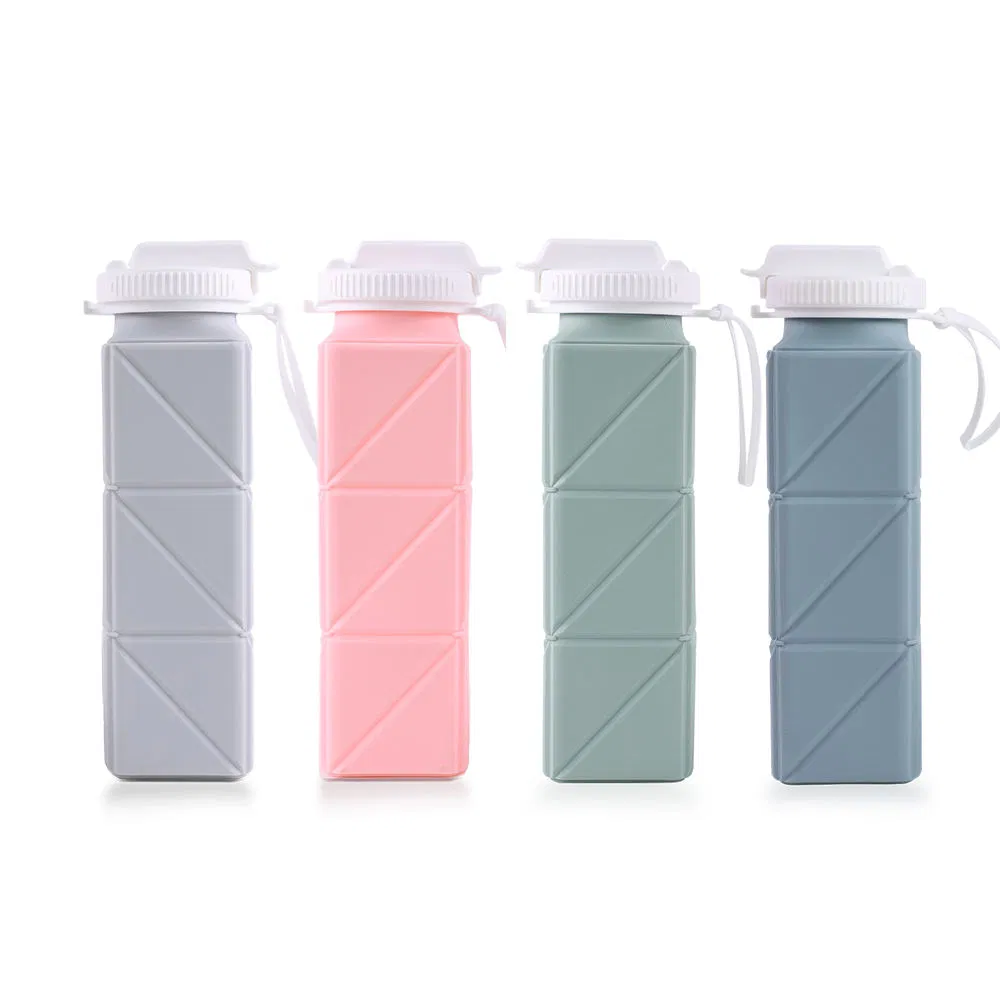 Складная бутылка для воды 20oz с логотипом