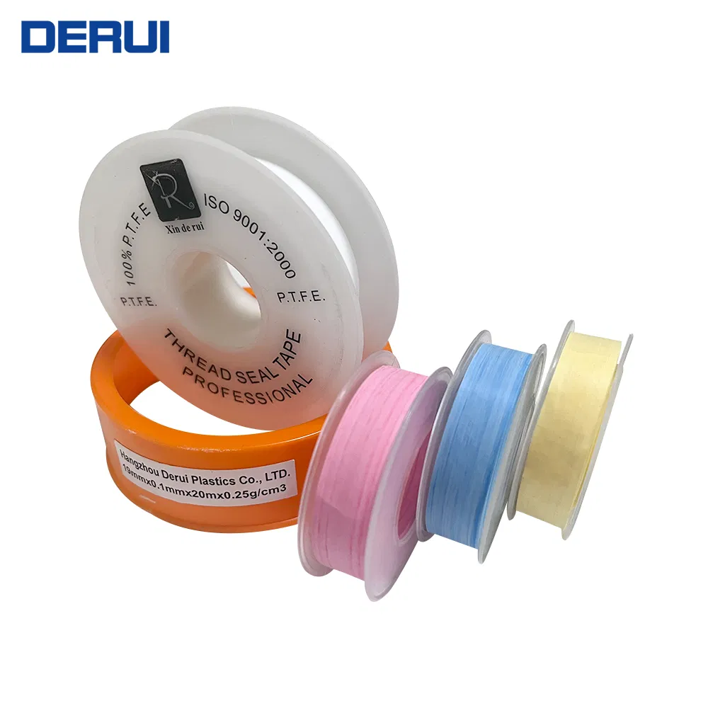 Chemical Resistance PTFE Water Pipe Plumbing Gas Line Thread Seal Tapes