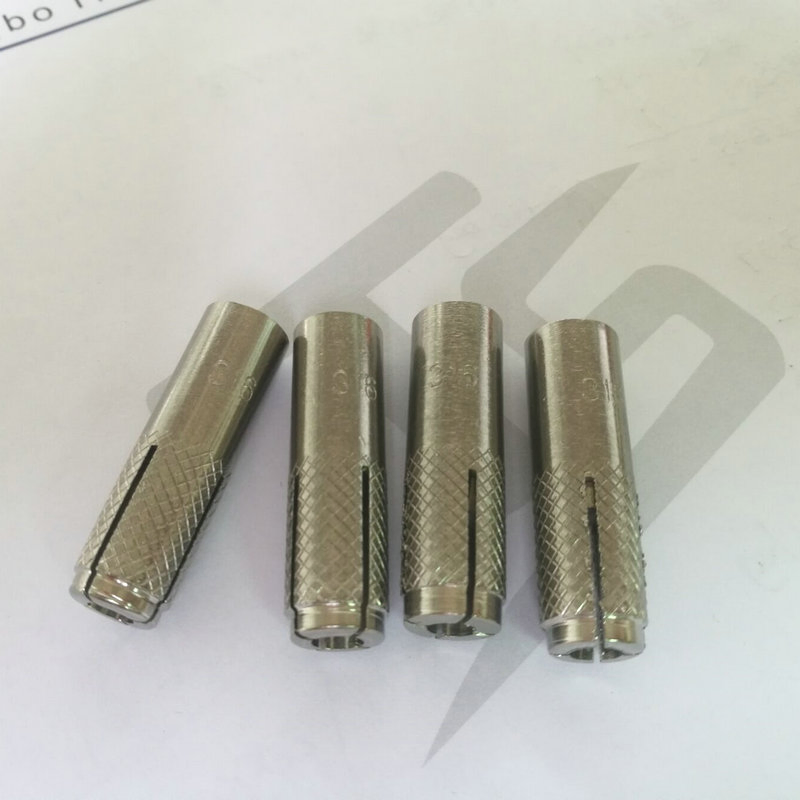 Manufacture High Quanlity of Steel / Stainless Steel Drop in Anchor Wtih Knurled