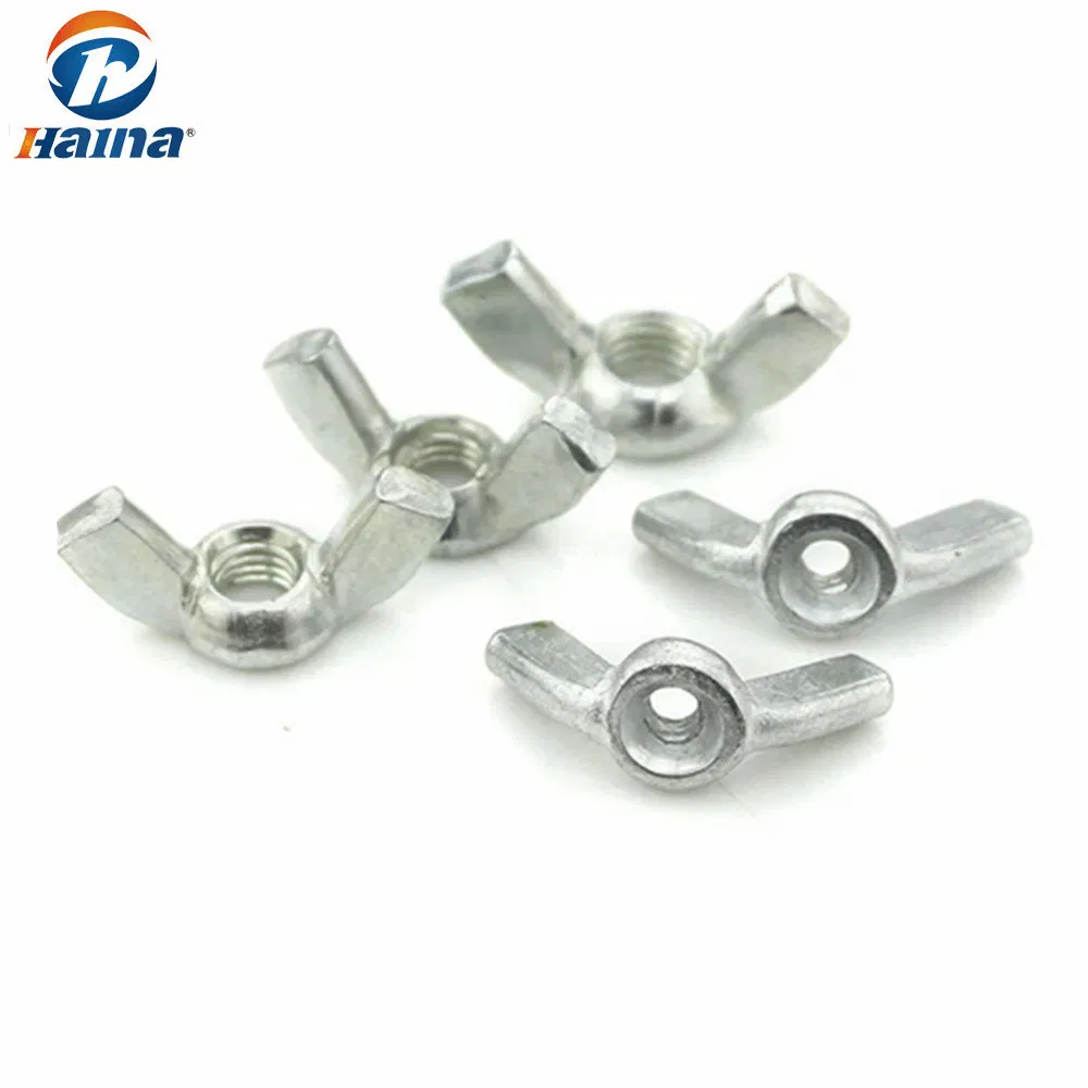 Stainless Steel / Nylon Steel Flange Nut, Nylon Nut, Cap Nut, Wing Nut
