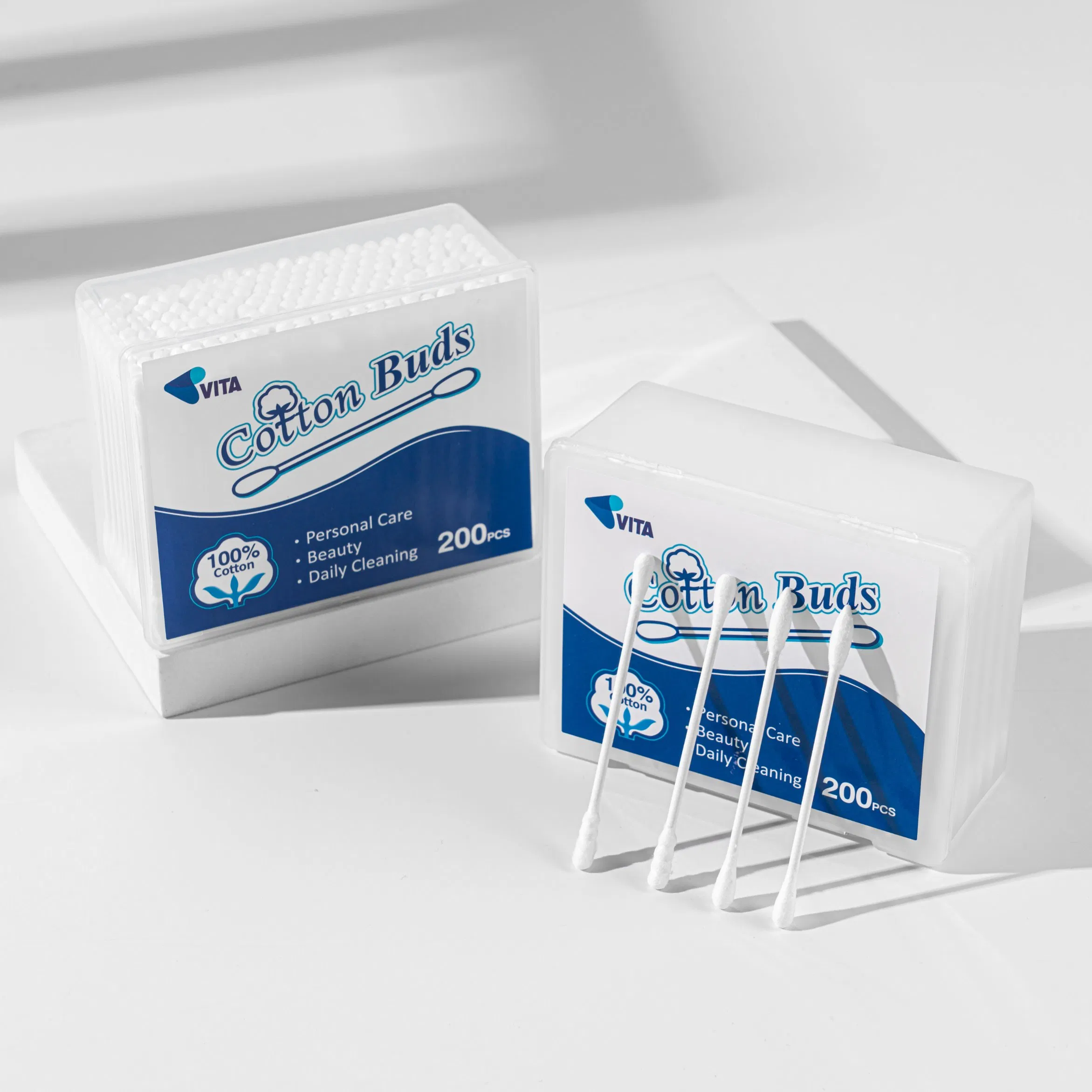 Premium 200 Cotton Buds for Makeup and Beauty Care