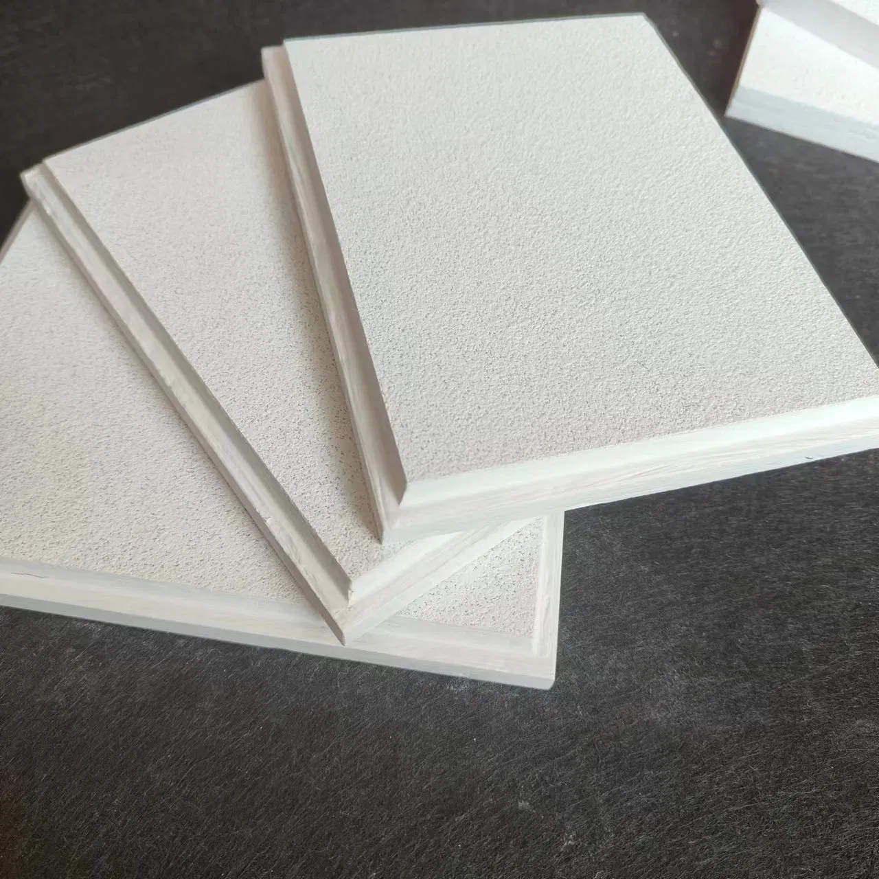 Tegular Ceiling Tile Insulated Fiberglass Acoustic
